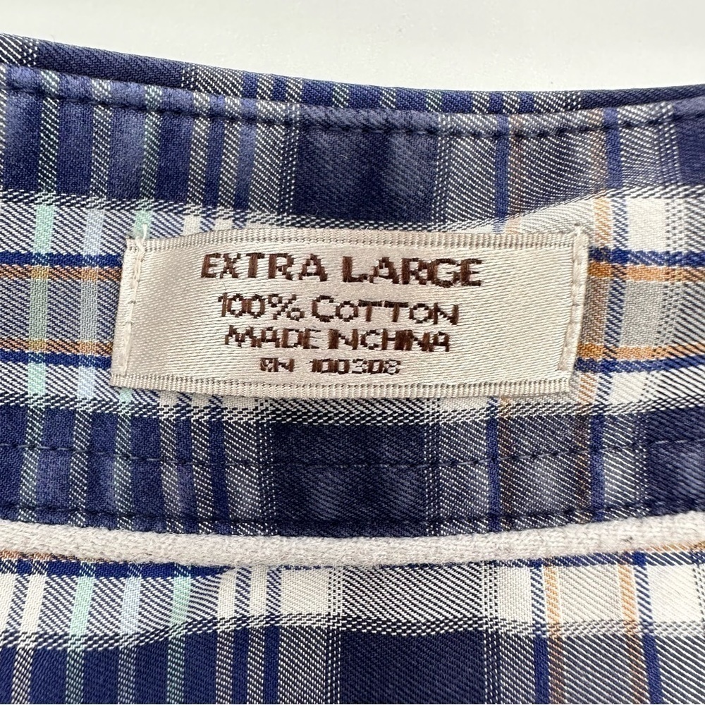 Peter Millar Plaid Long Sleeve Button Down Shirt Size‎ XL - Picture 12 of 13